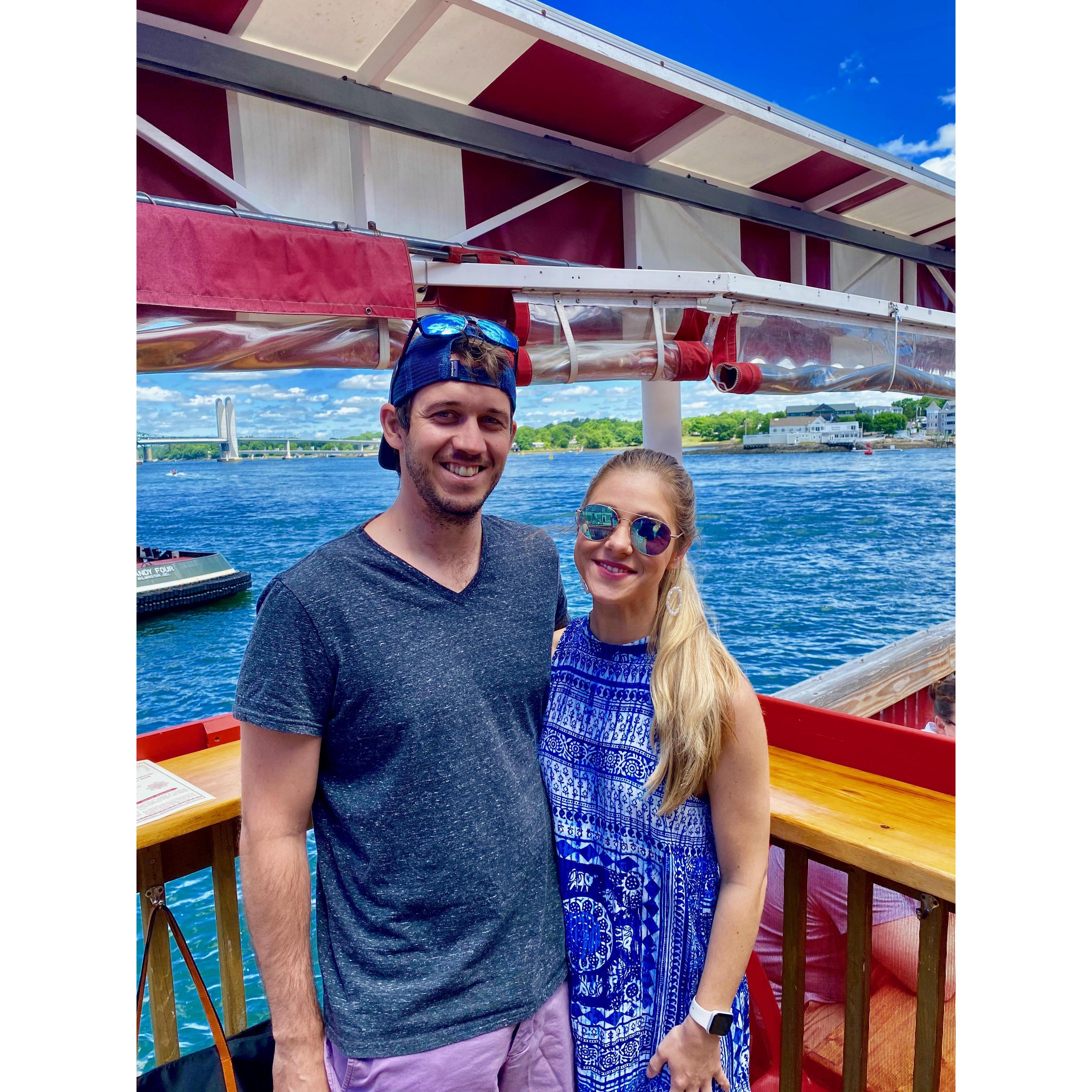 Exploring Portsmouth, NH with Hannah's mom!
