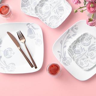 Corelle Night Blooms 16-Piece Dinnerware Set, Service for 4