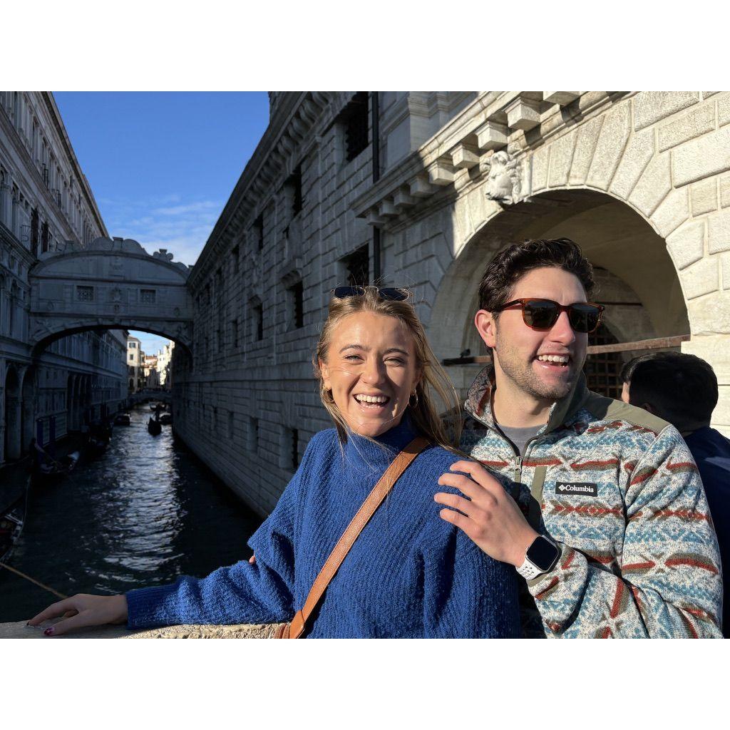 Us in Venice, Italy!
