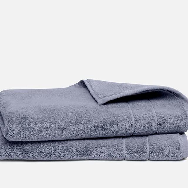 Brooklinen Hand Towels, Smoke Super-Plush - Set of 2