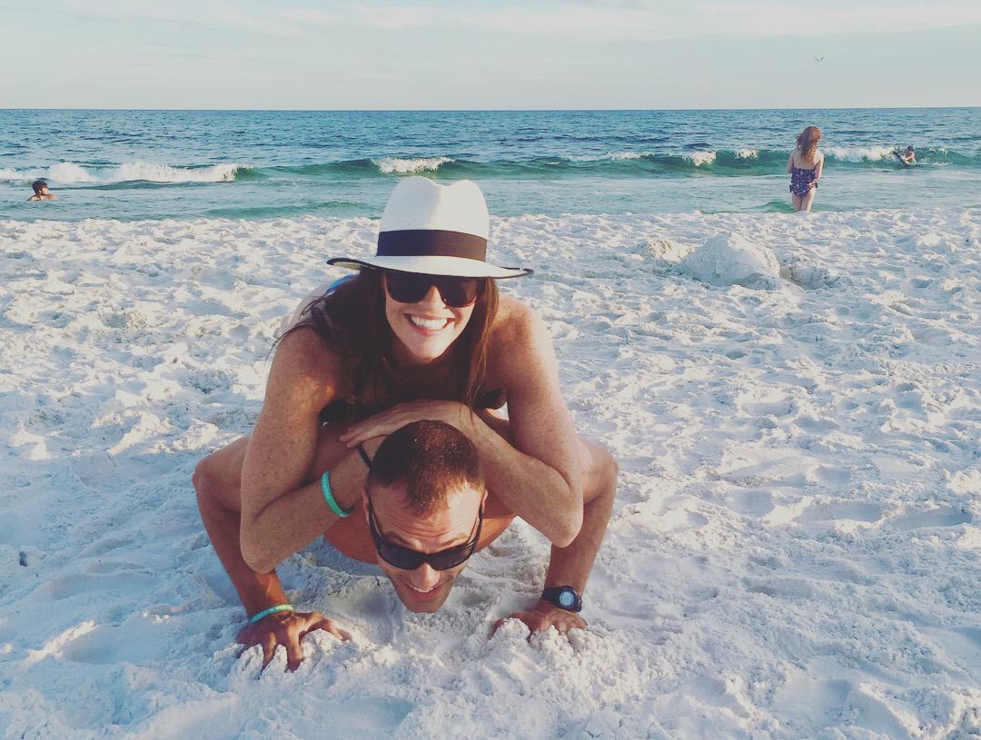 First trip to Destin, FL with Nate's family, 8/2017.