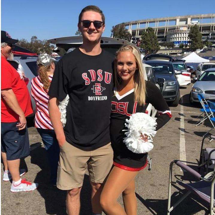 Bailie's first year at SDSU.