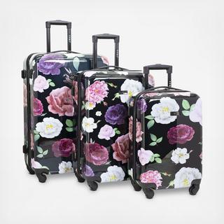 3-Piece Expandable Hardside Rolling luggage Set