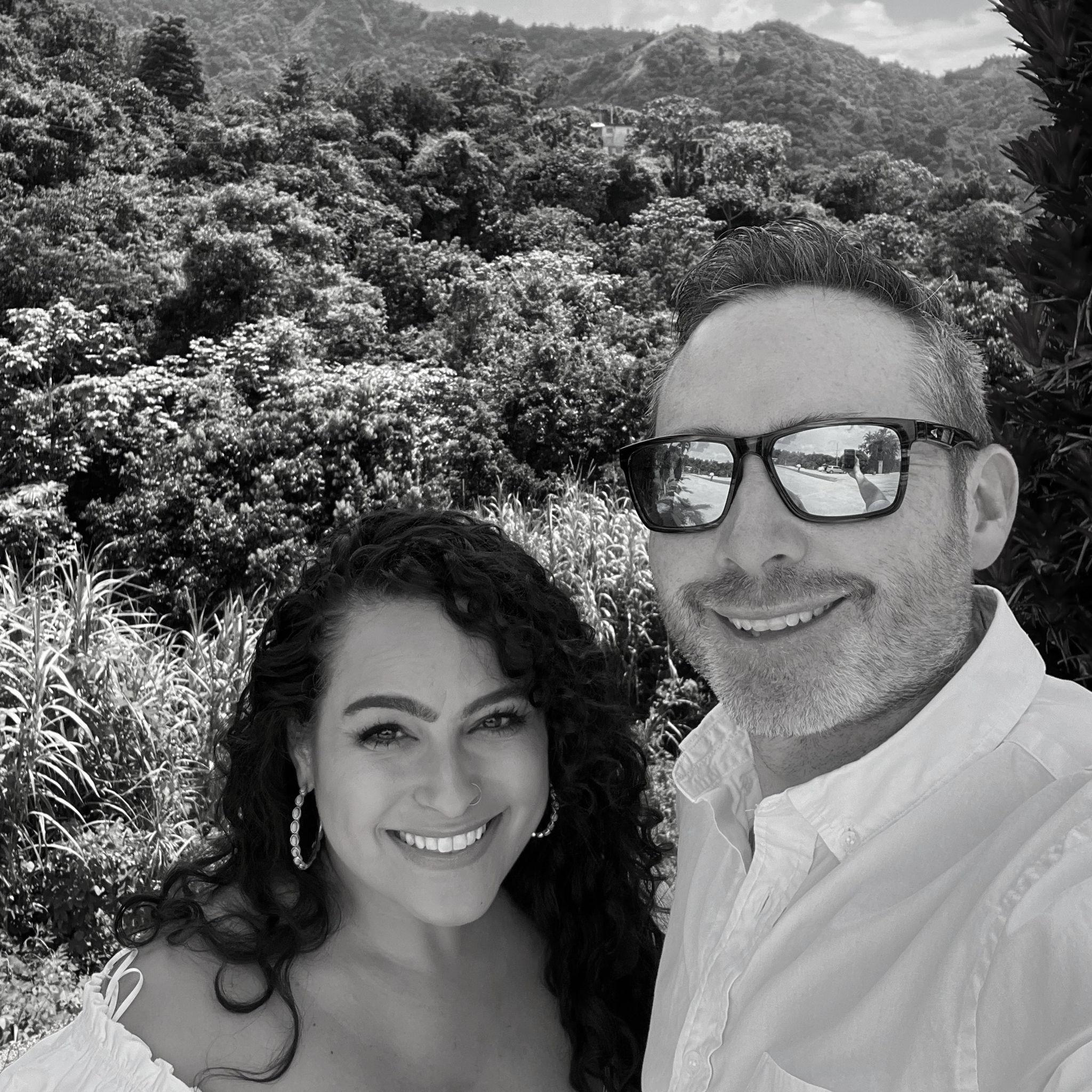 Aliana's great grandfather's land in Utuado, Puerto Rico.