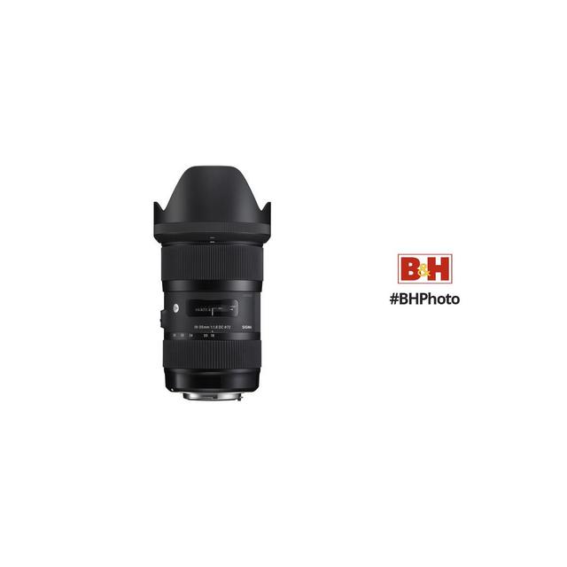 Camera Lens																														18-35mm f/1.8 DC HSM Art Lens for Canon EF