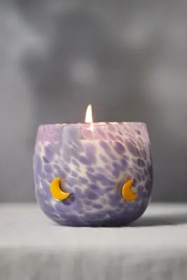 Mystic Confetti Icon Roasted Coffee & Hazelnut Glass Candle