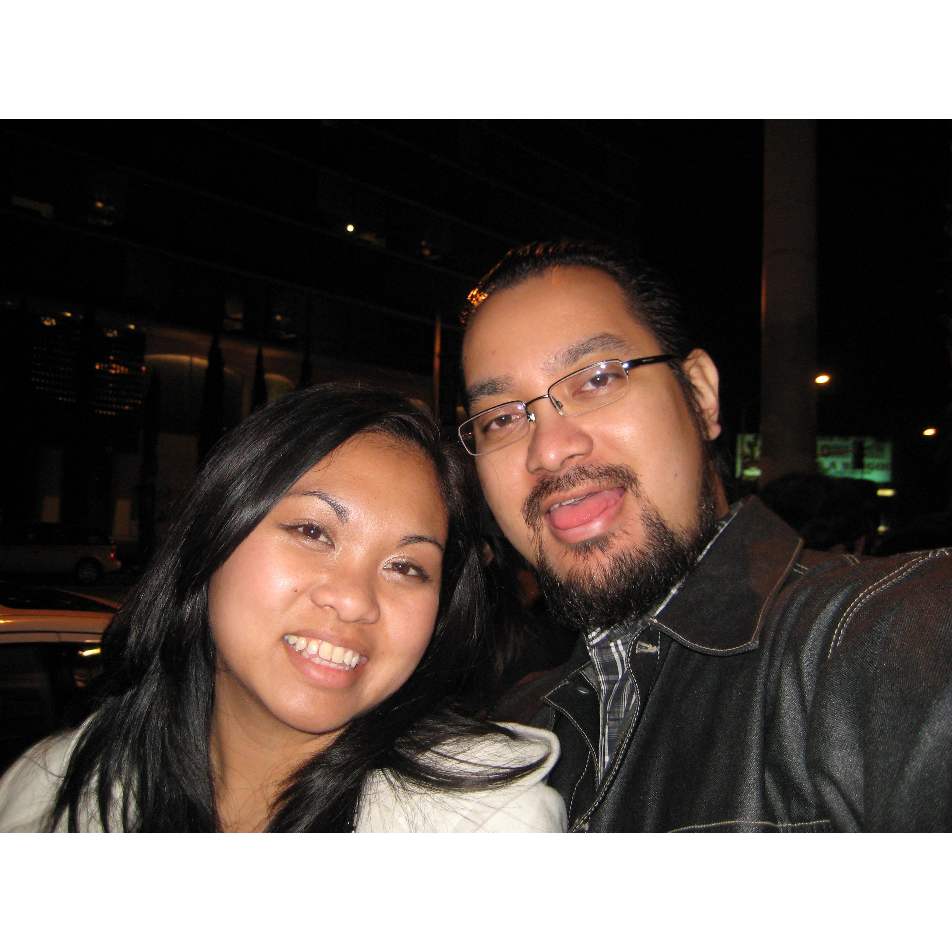 Waiting outside the House of Blues to see Utada Hikaru in 2010