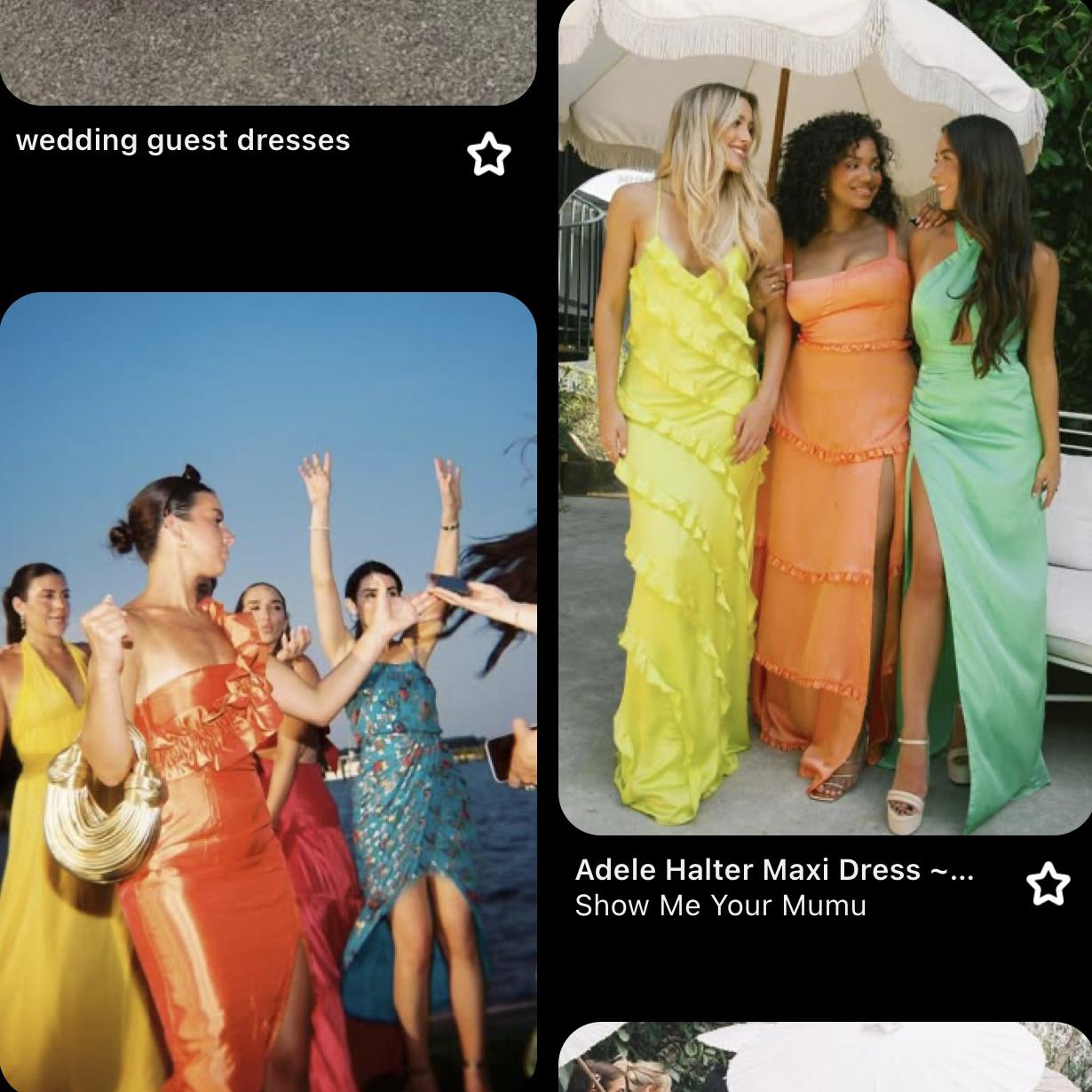 More outfit inspo! Think bright, solid colors!!