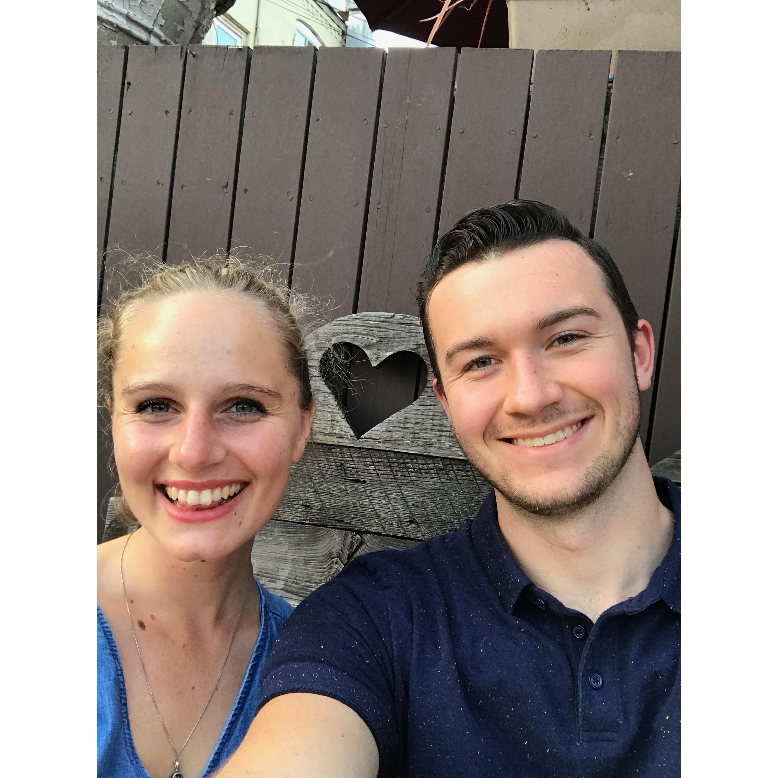 Date night in Somerville, MA. (2019)