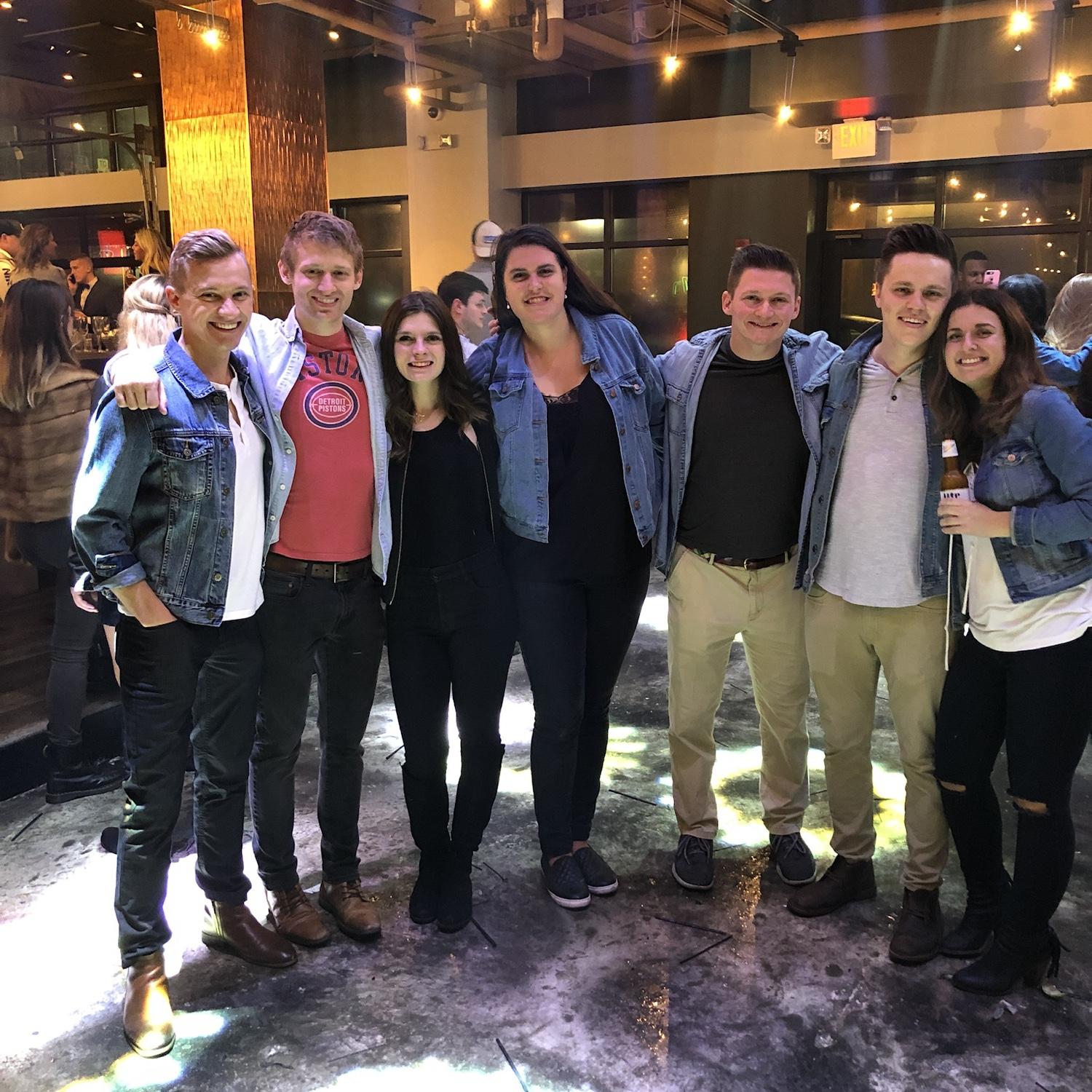 Denim night in Cincinnati