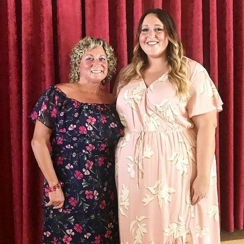 Katie and her mother-in-law, Suzanne