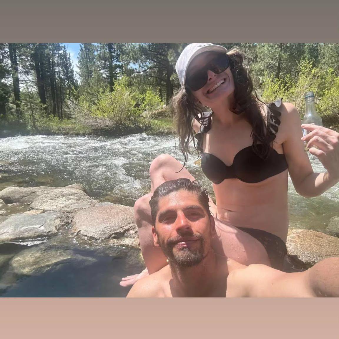 Venturing to natural hot springs