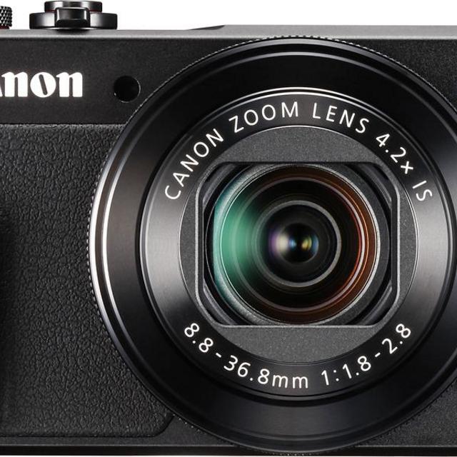 Canon - PowerShot G7 X Mark II 20.1-Megapixel Digital Video Camera - Black