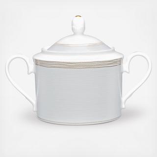 Linen Road Sugar Bowl with Cover