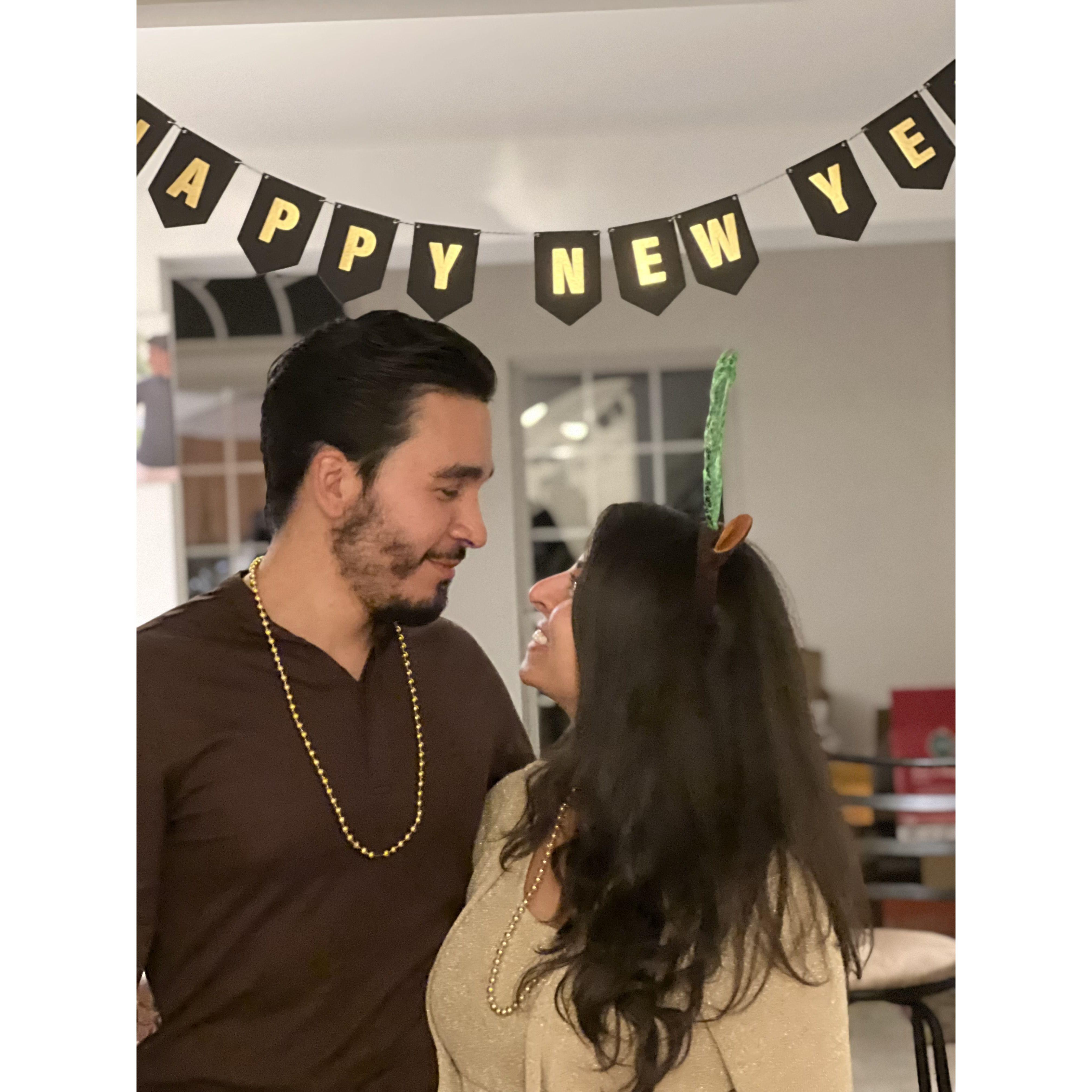 Our first New Years Eve together.