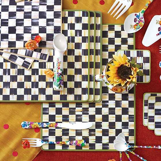 MacKenzie-Childs Courtly Check Cork Back Placemats