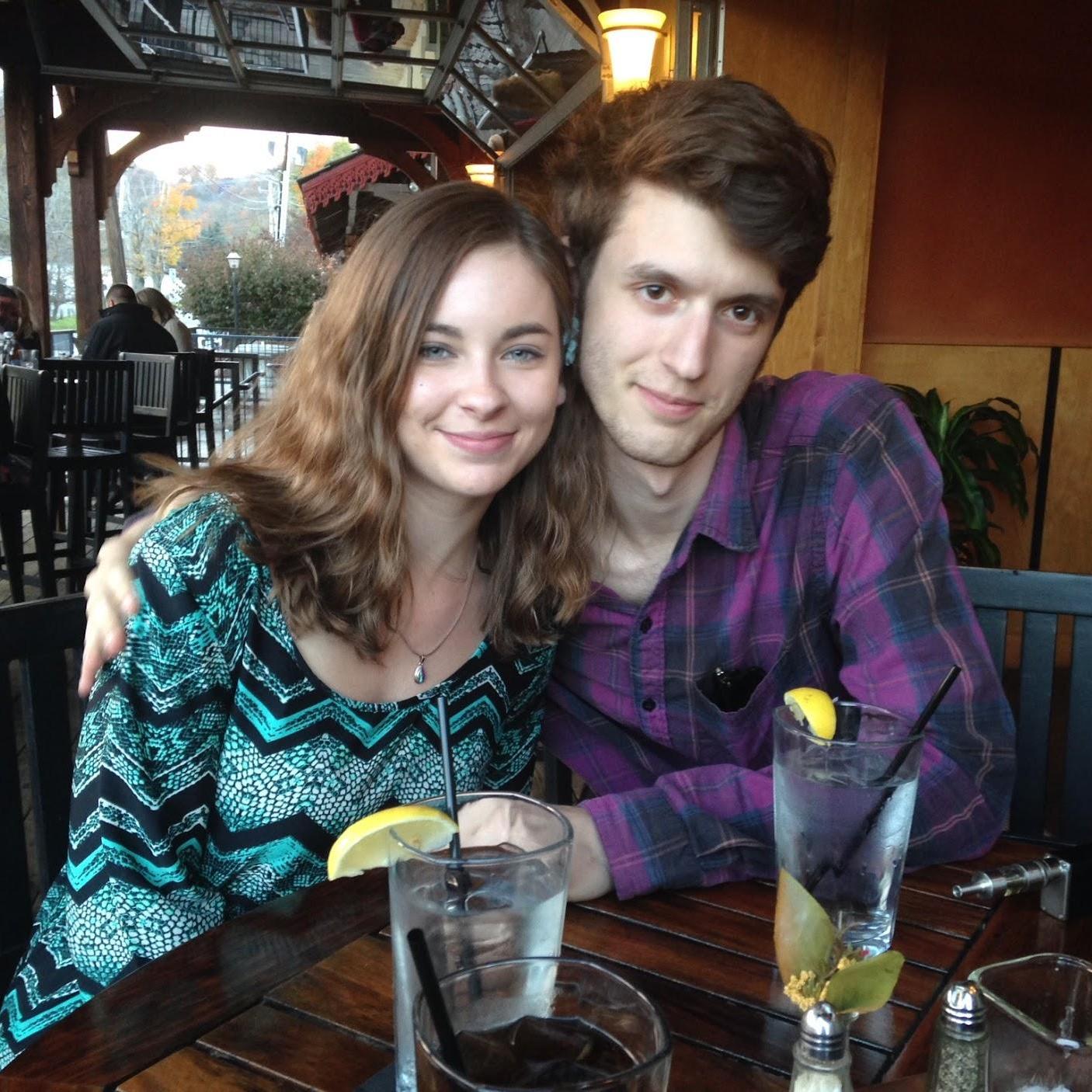 October 25, 2014: Dinner at The Local (Boone, NC), where I met Kyle's mom and sister for the first time.