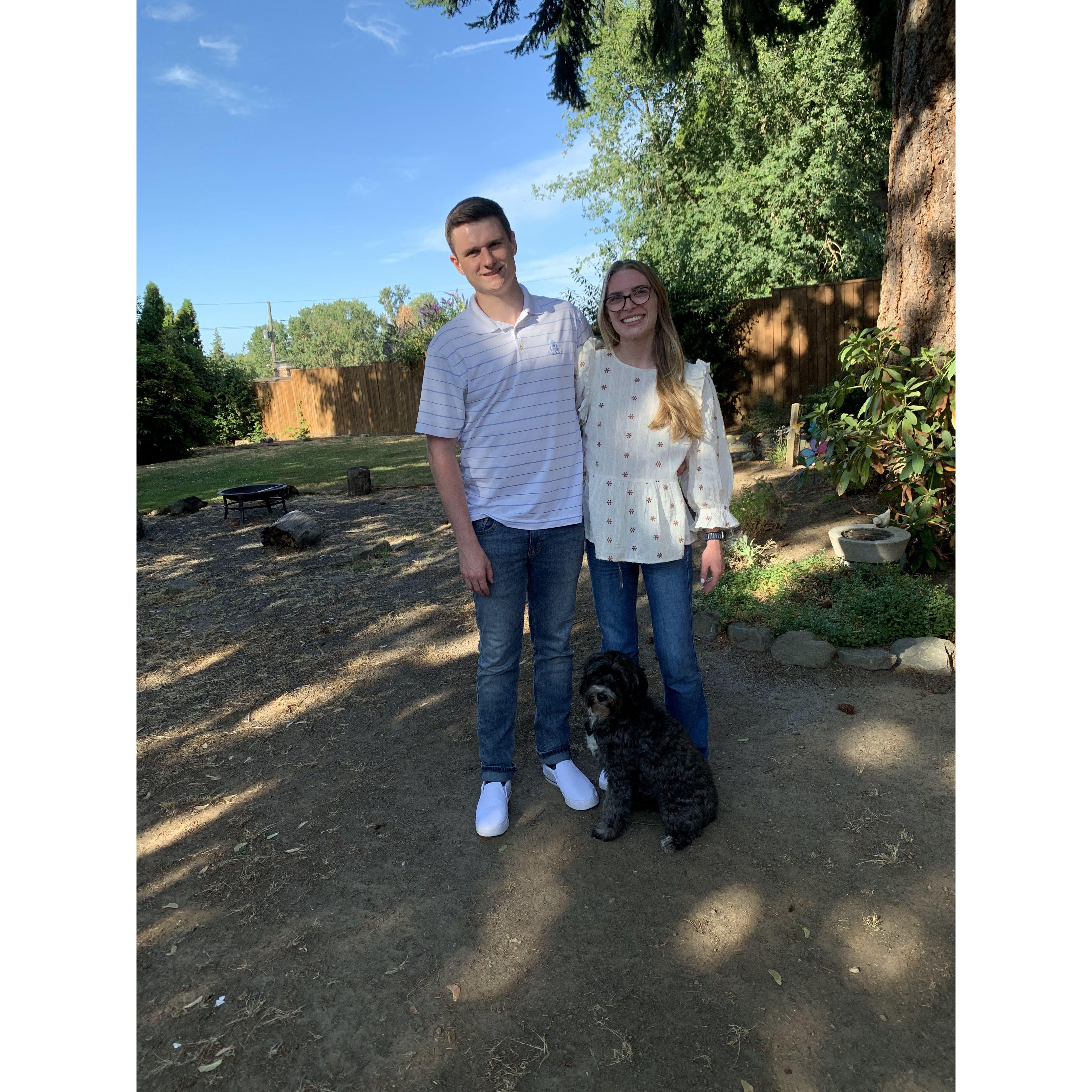 Aimee's first day joining Kam in the corporate world - Summer 2021!