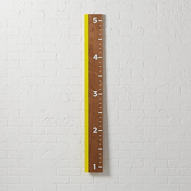 Inch on Up Yellow Growth Chart