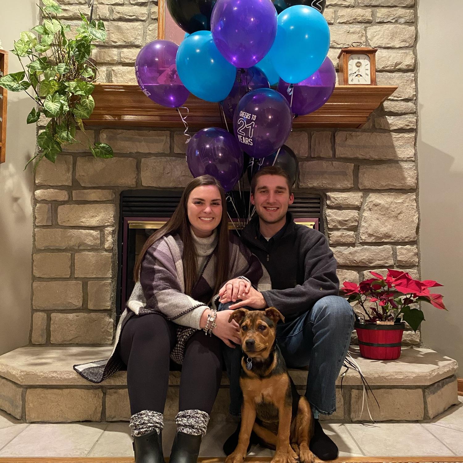 Celebrating Ashleigh's 21st birthday!