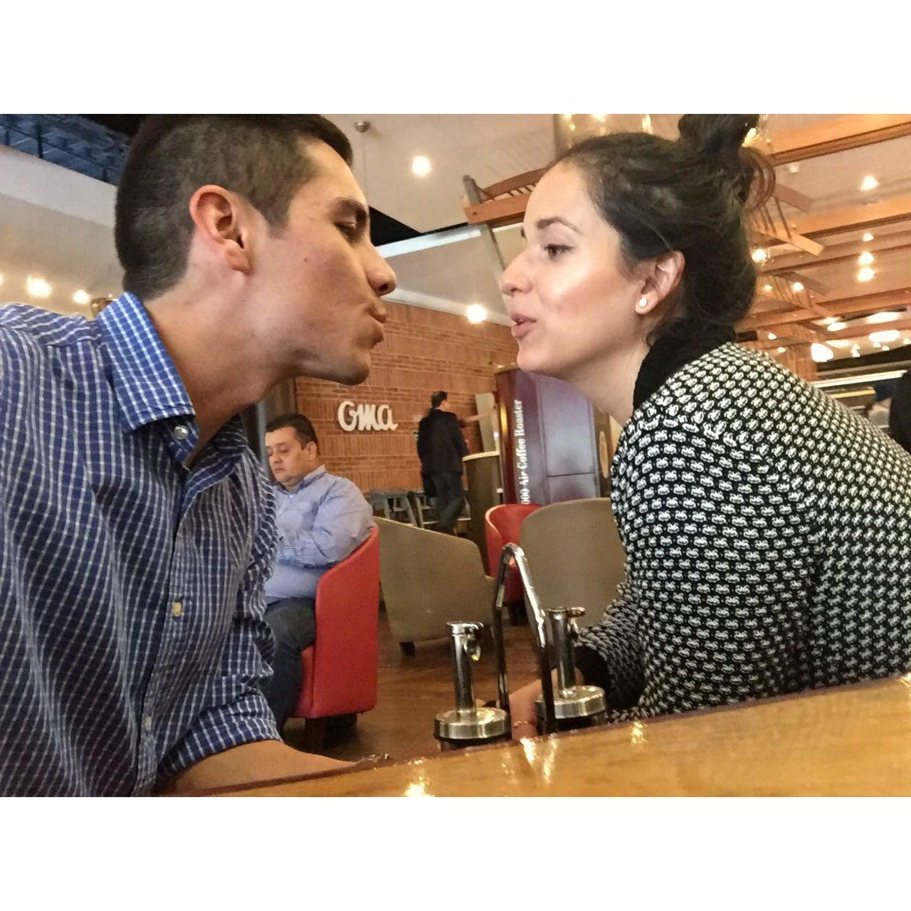 One of our many dates