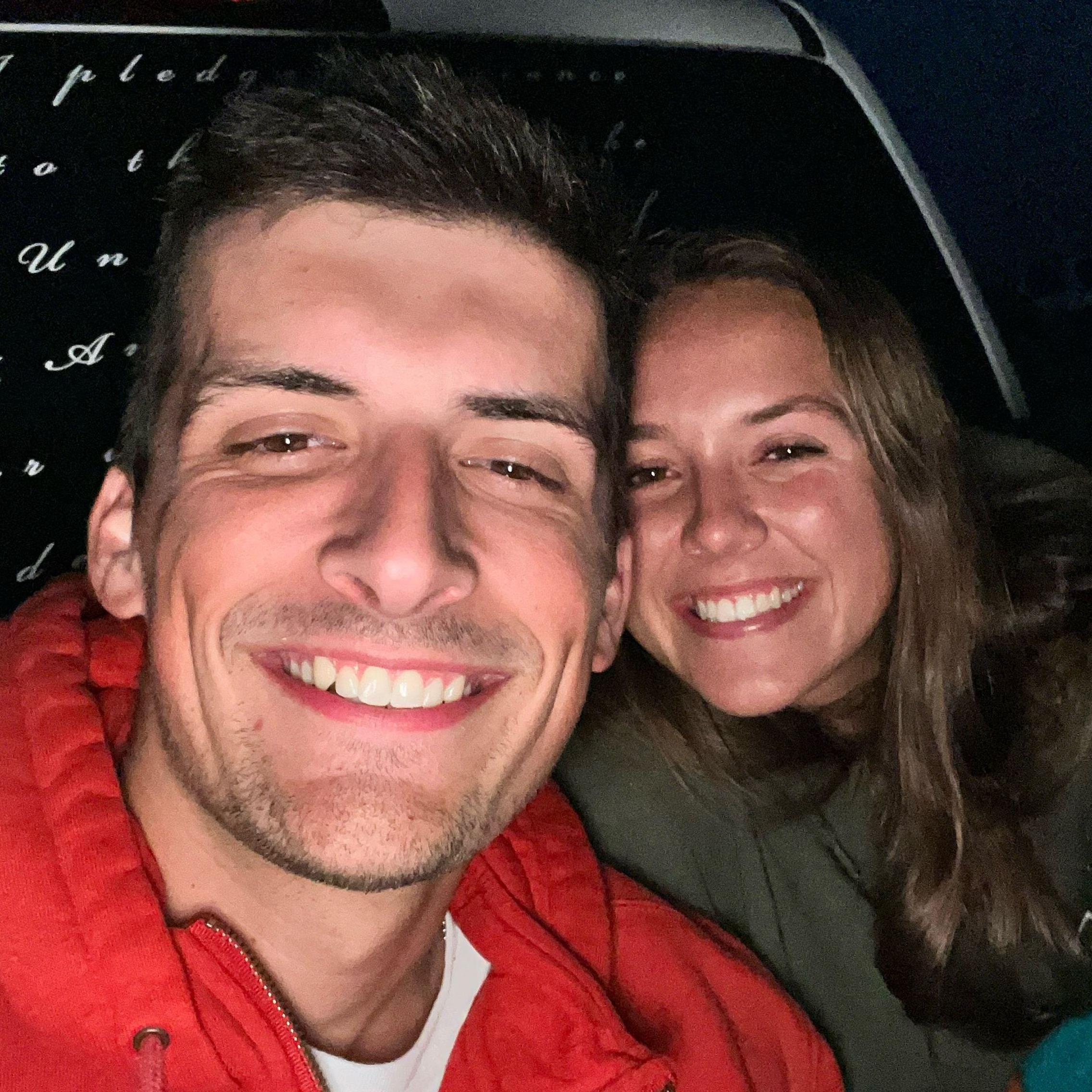 Our first date was dinner and a drive-in movie!
