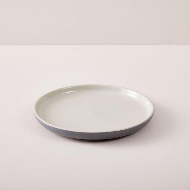 Kaloh Salad Plate, Gray Fog, Set of 4