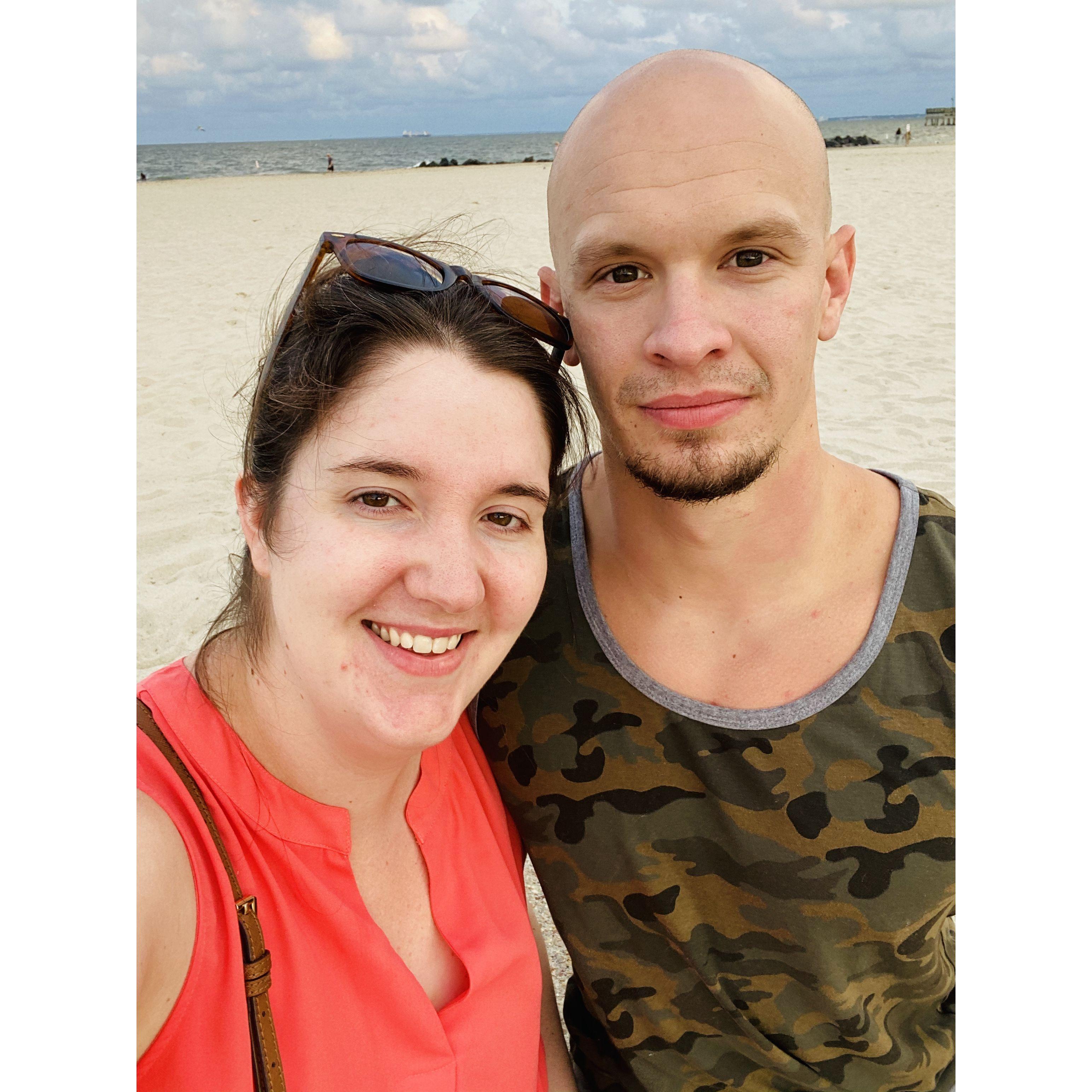 First picture together. - August 2020