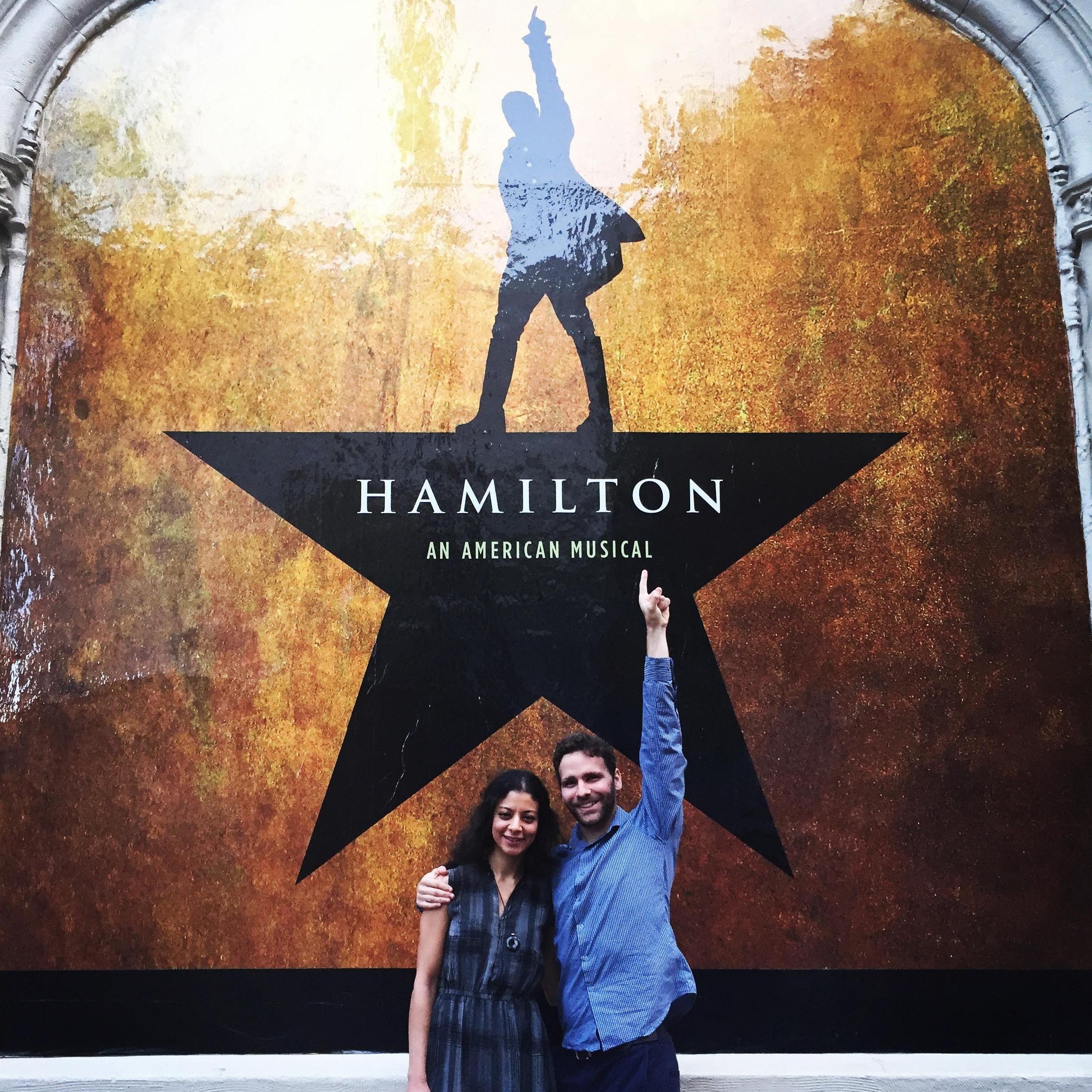 July 2017 - We saw Hamilton!