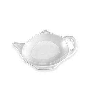 Everyday White® by Fitz and Floyd® Teapot Tea Bag Caddy