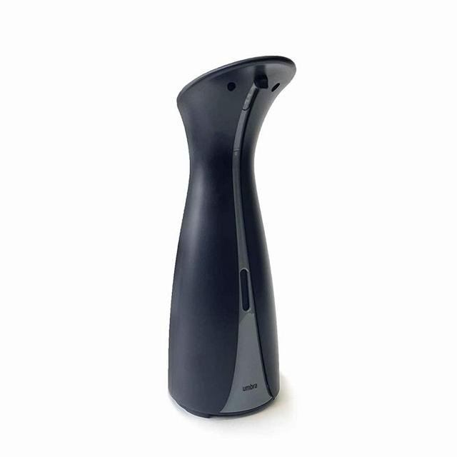 Umbra Otto Automatic Soap Dispenser Touchless, Hands Free Pump for Kitchen or Bathroom, 8.5 oz, Black