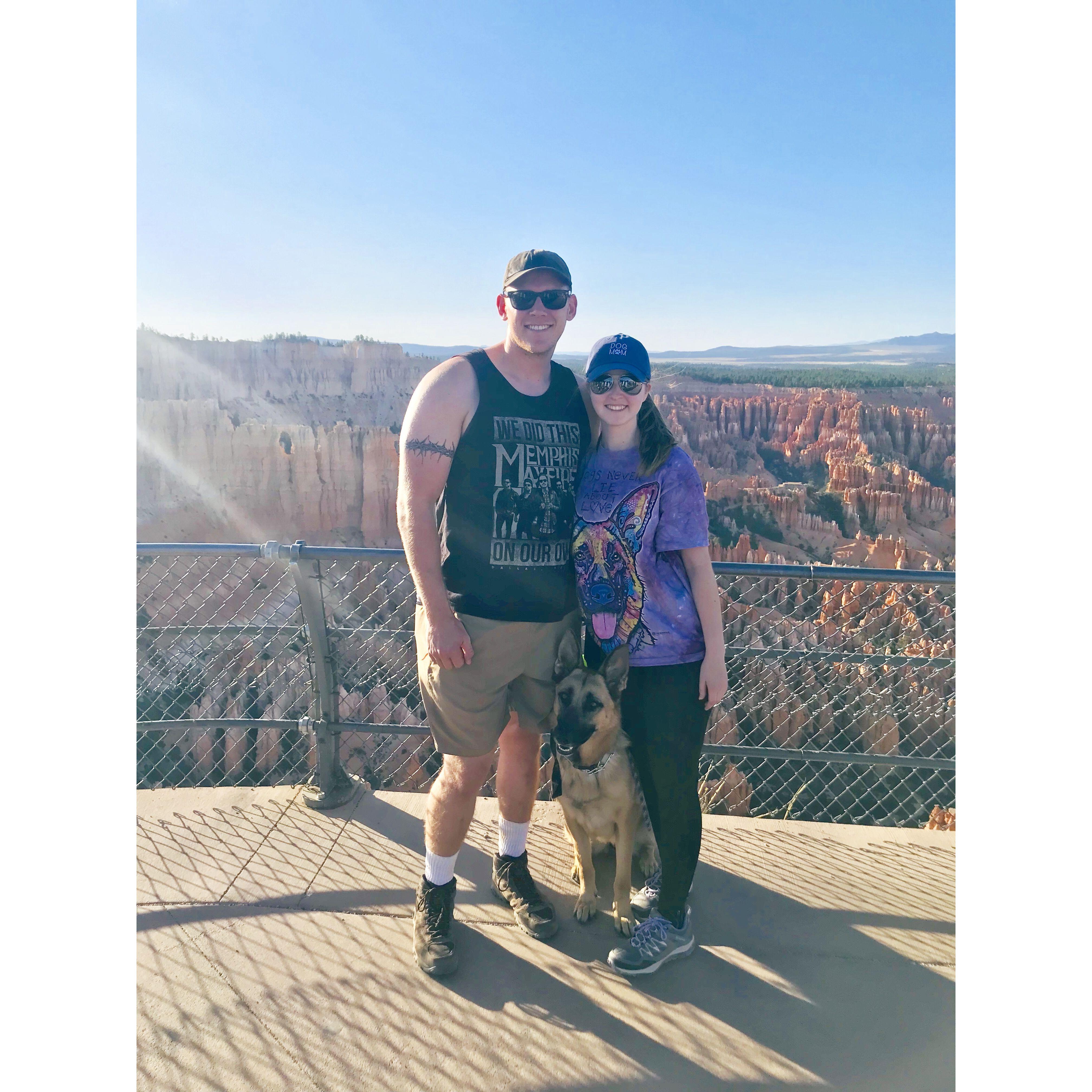 One of our many adventures but this time to Bryce Canyon.
