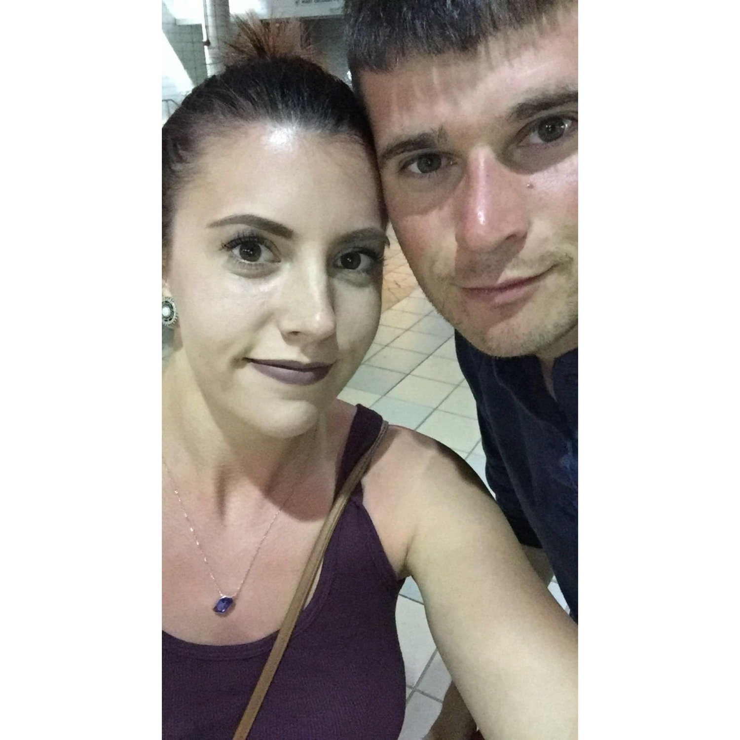 Night out on the town in Boston after spending the day in the sun!
