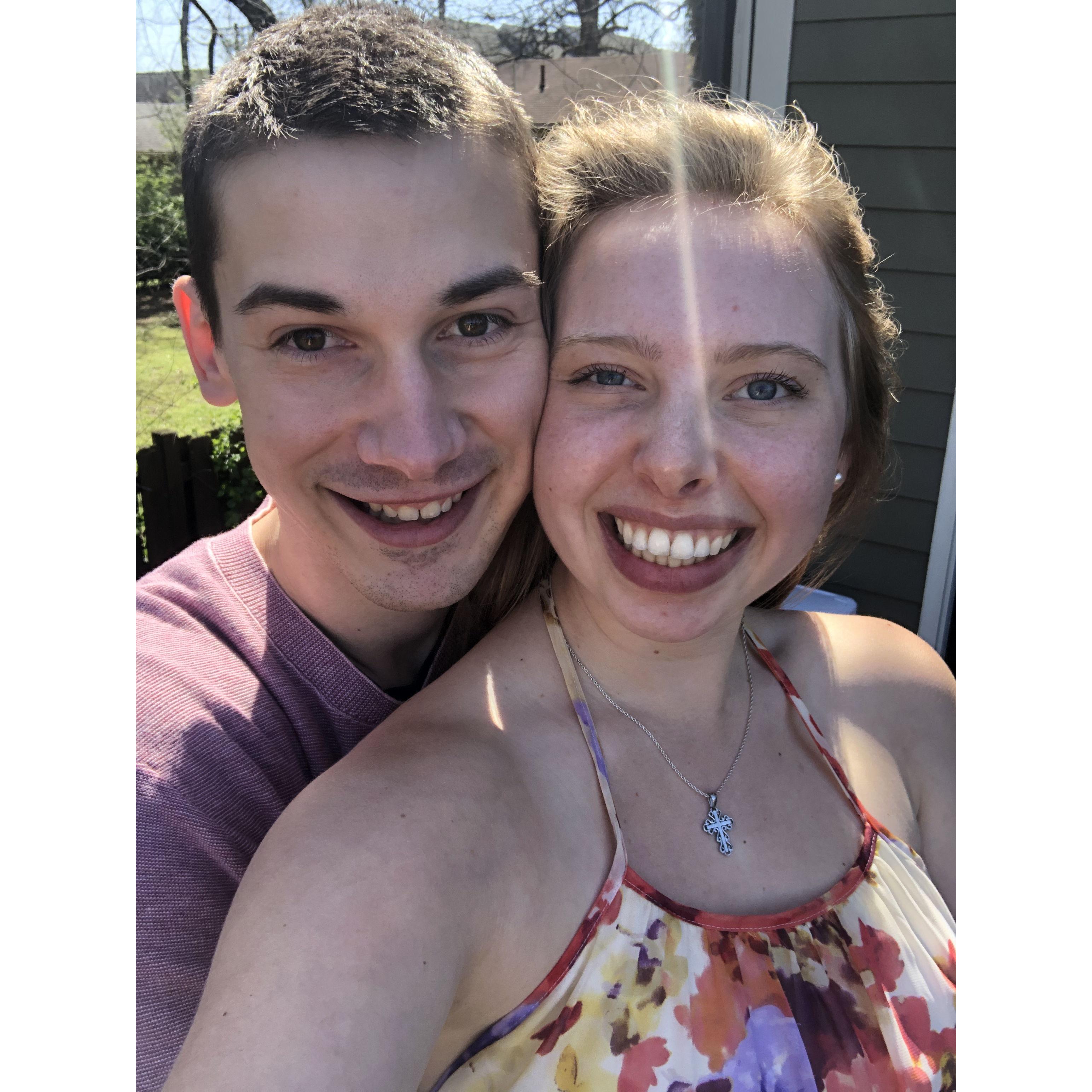 Out first Easter together
