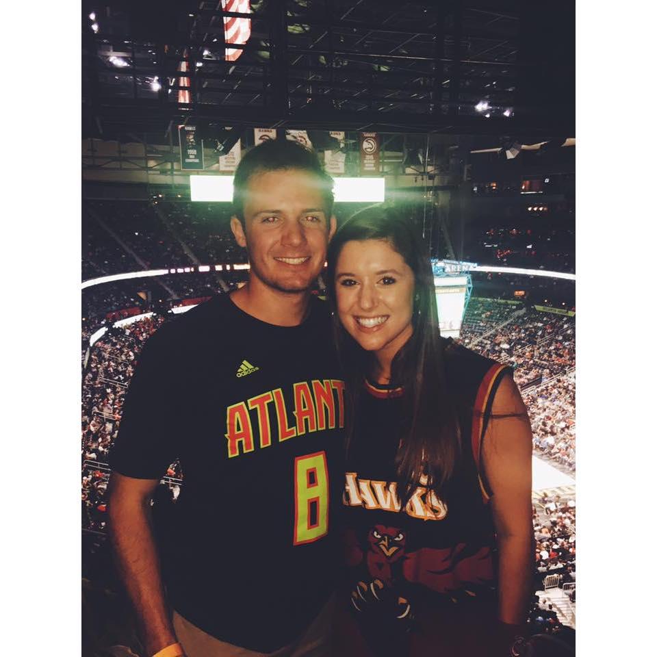 Our first photo together <3 ADPi Date Night