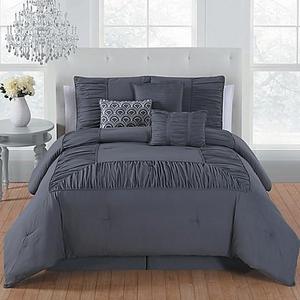 Avondale Manor Jules 7-Piece Queen Comforter Set in White