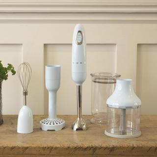 50's Retro Style Hand Blender with Accessories
