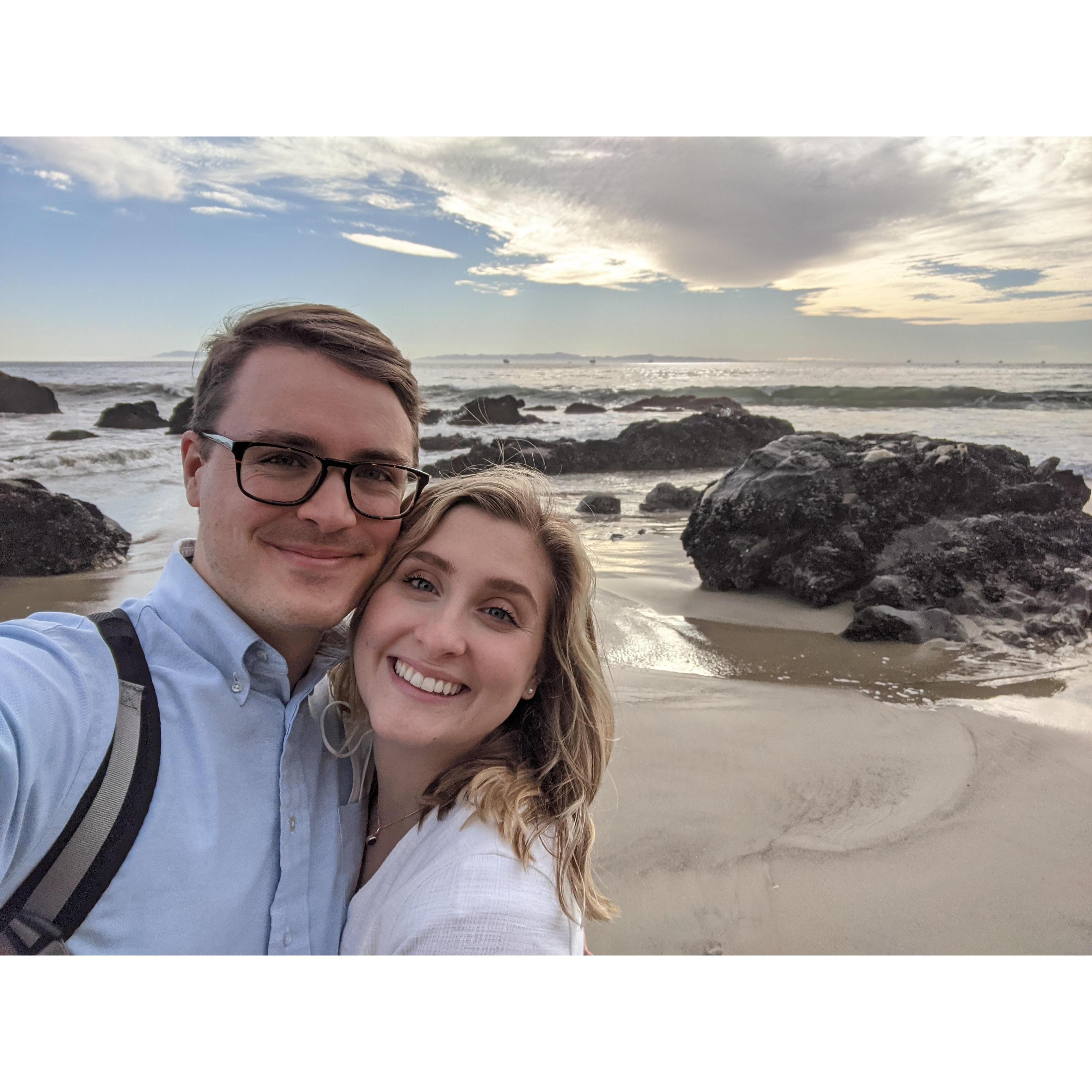Long walks on the beach and tide pools are another favorite of ours