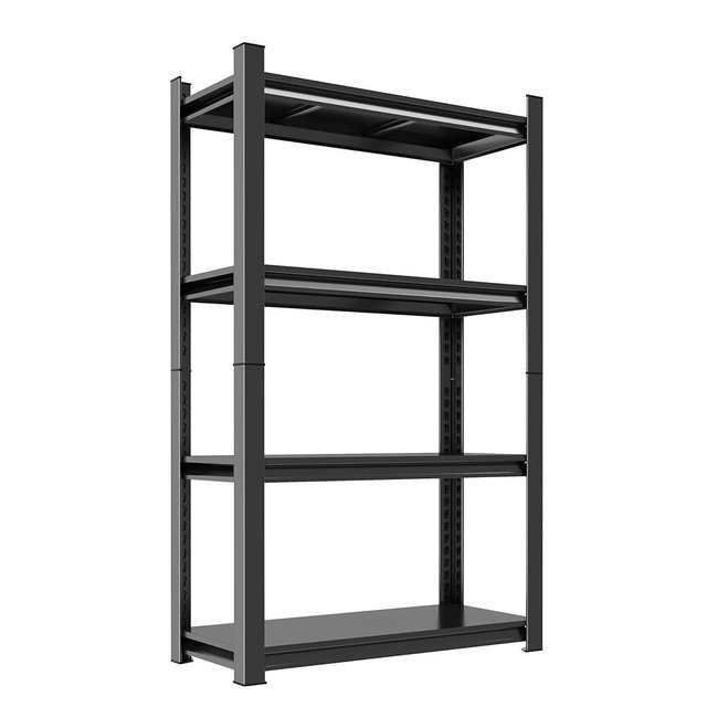 Notmise Metal Garage Shelving Unit, Heavy Duty 4-Tier Adjustable Storage Rack, Steel Shelving,2000 lbs Capacity, Industrial Shelves for Heavy Tools and Equipment (4-Tier 63" H x 40" W x 14" D)