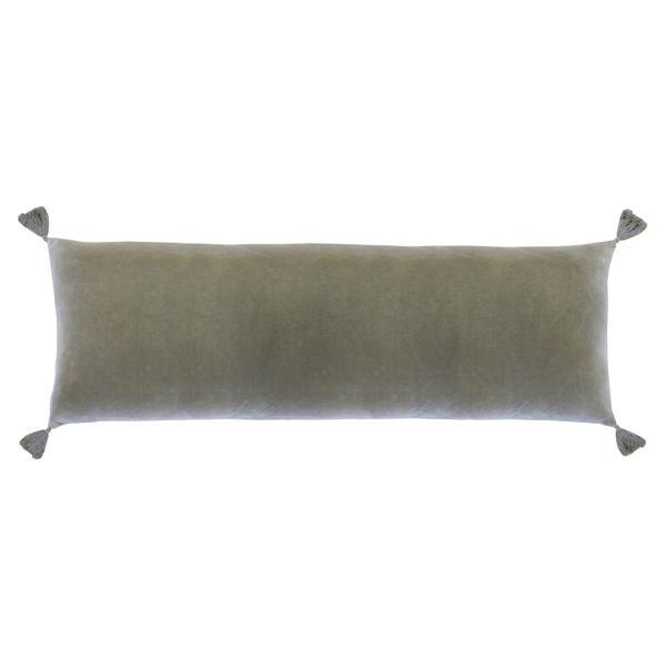 PomPom at Home Bianca 14"x40" Pillow with Insert - Light Grey