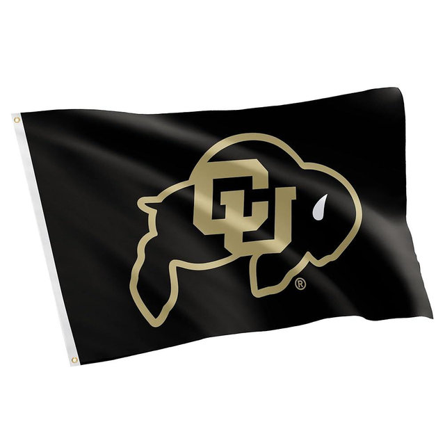 Desert Cactus University of Colorado UC Flag - 3 x 5 Feet Buffaloes Banner, Indoor/Outdoor Durable Fabric, 100% Polyester Design (Style 3)