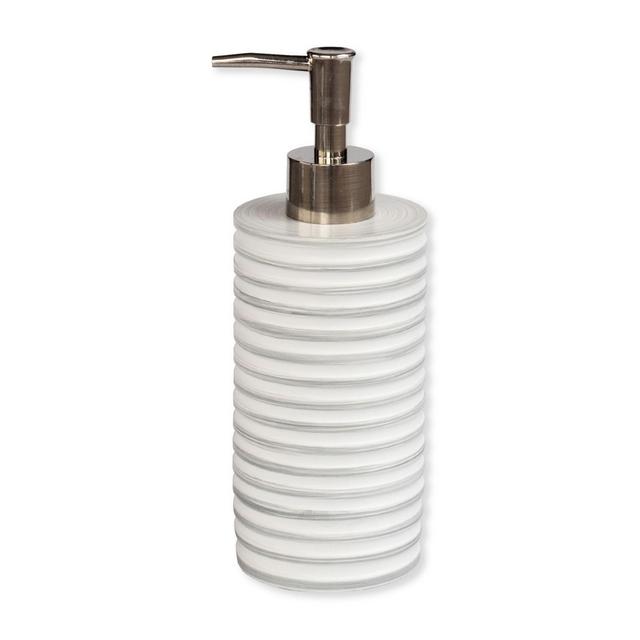 Bruges Lotion Dispenser in White/Grey