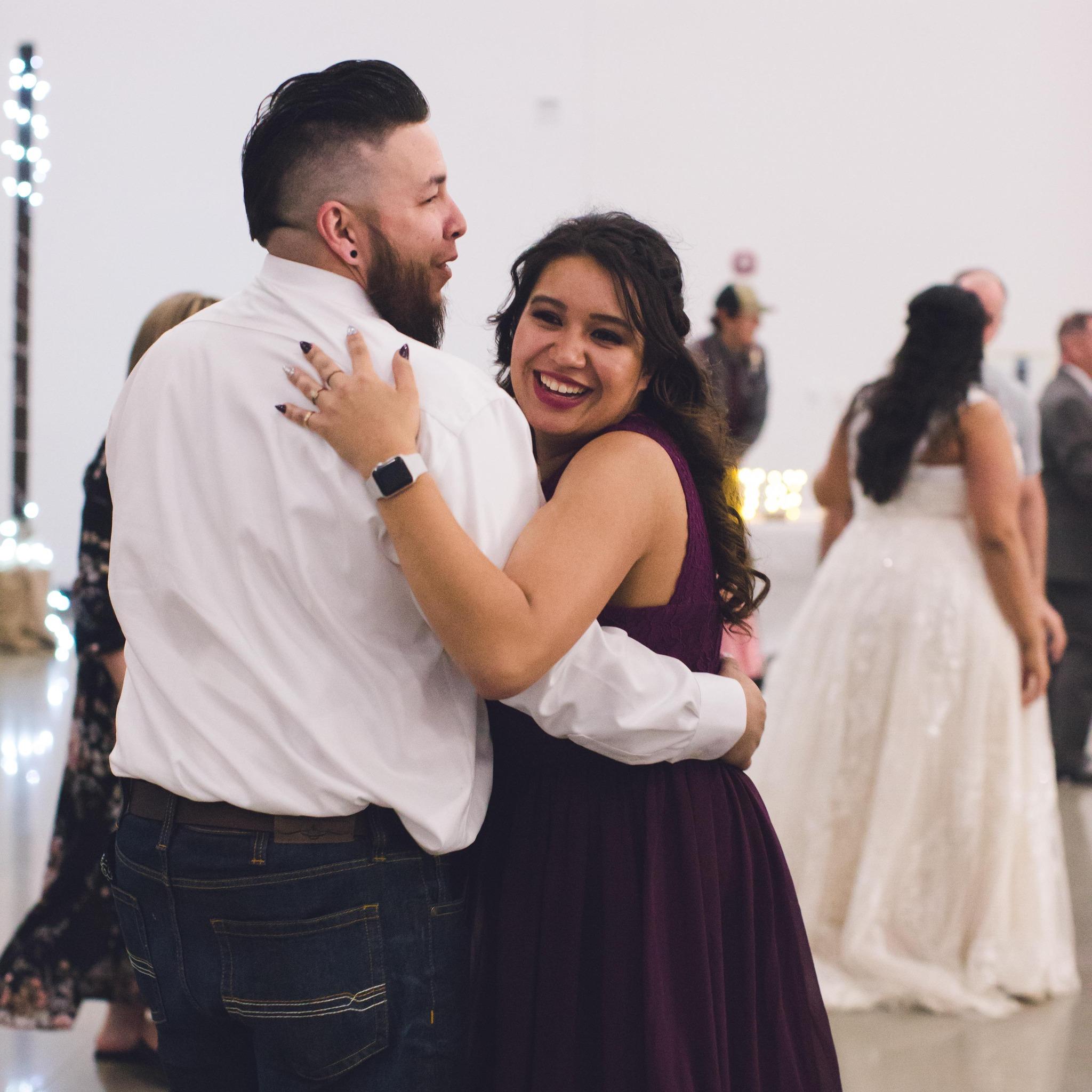 This was the first time he had danced with me in public, and was the weekend he got to meet my family!