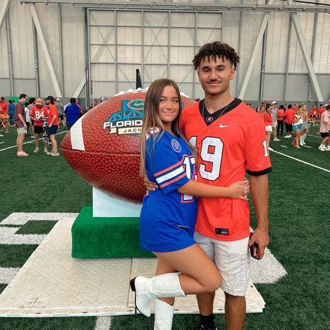 Our first FL vs GA game together!