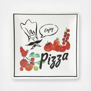 Any Way You Slice It Pizza Square Tray