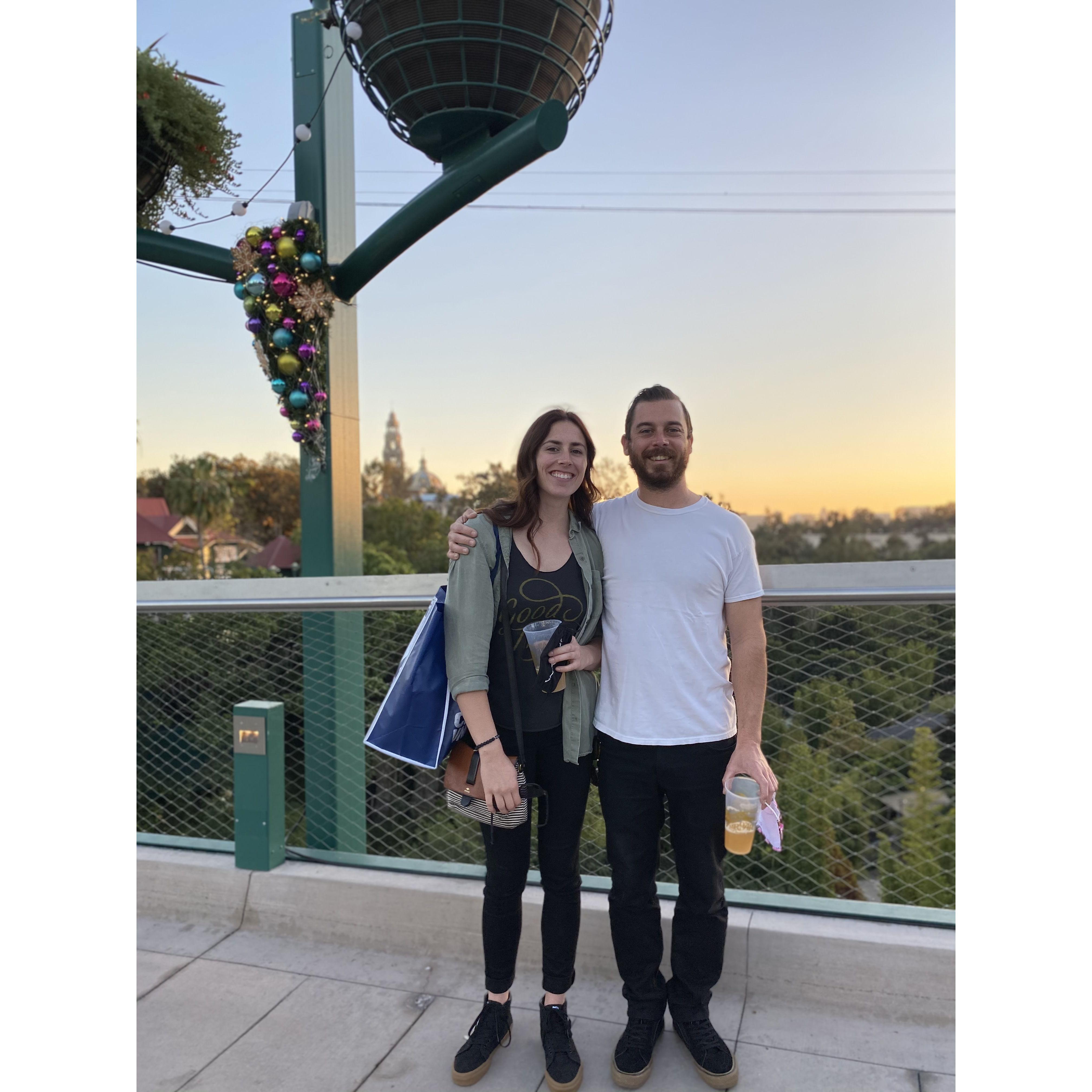 Mike's first time at the Zoo!