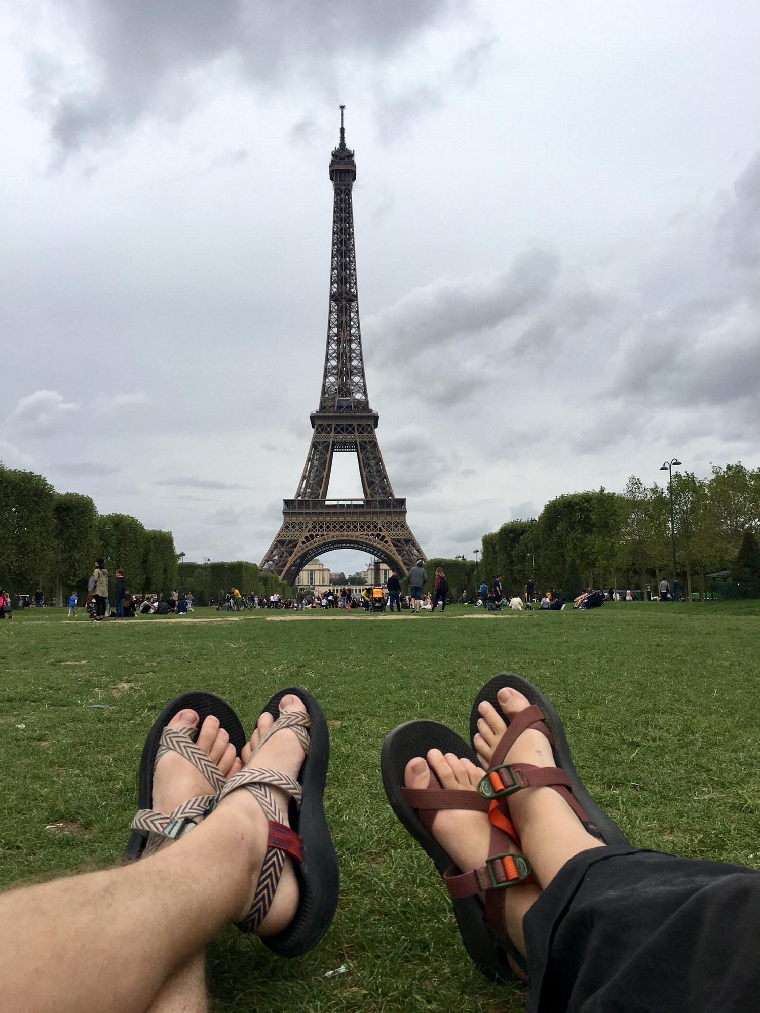 Chacos in Paris, August 2019