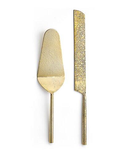 Elle Tube 2pc Cake Serving Set