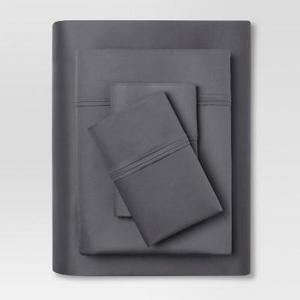 Performance Sheet Set (Standard/Full) Dark Gray 400 Thread Count - Threshold™