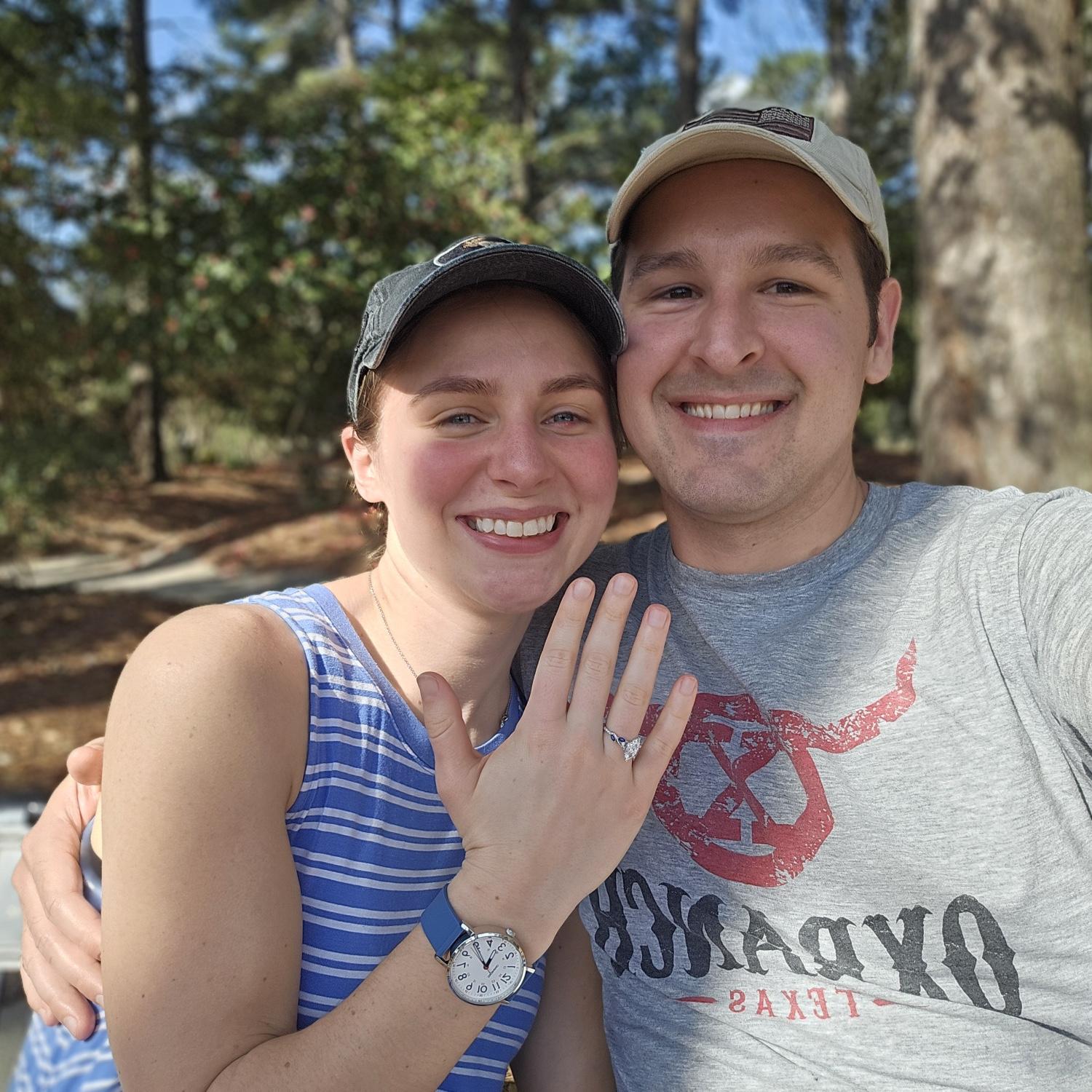 WE GOT ENGAGED